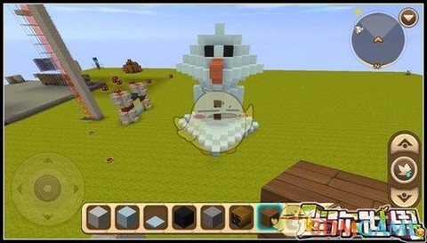 迷你世界的雪人怎么做