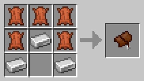 我的世界1.9马鞍怎么做[图2]